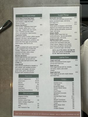 Menu photo 3 Glo's Seattle, WA Menu photo 3 Glo's Seattle, WA