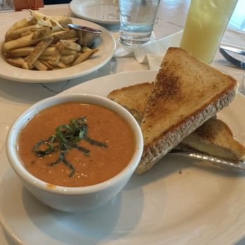 Not Your Average Joe's - Bedford - GRILLED CHEESE AND TOMATO SOUP, add french fries - New American Near Me - Bedford, Massachusetts Not Your Average Joe's - Bedford - GRILLED CHEESE AND TOMATO SOUP, add french fries - New American Near Me - Bedford, Massachusetts