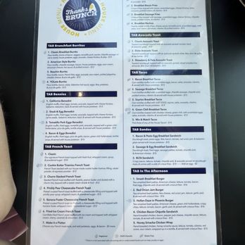 Thanks A Brunch - Gilbert - Menu - Burgers Near Me - Gilbert, Arizona Thanks A Brunch - Gilbert - Menu - Burgers Near Me - Gilbert, Arizona