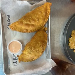 540 Empanada House & Mas - Cubana empanada and a chorizo bean and cheese empanada. Absolutely amazing!!!