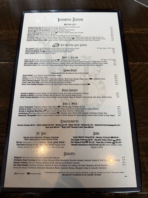 Menu photo 7 Voodoo Bayou Palm Beach Gardens, FL Menu photo 7 Voodoo Bayou Palm Beach Gardens, FL