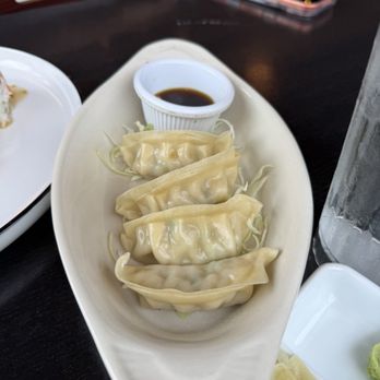 Sushi Gato - Gyoza (steamed 6 Pieces)- we ate a couple of oieces before the photo - Sushi Bars Near Me - San Diego, California