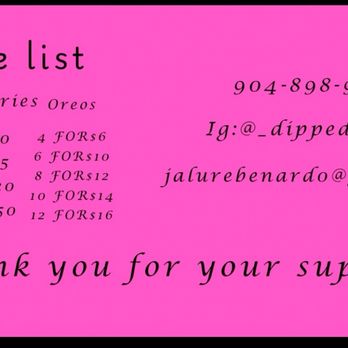 DippedByLure - Info - Desserts Near Me