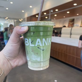 Blank Street - Carrot Cake Matcha - Coffee & Tea Near Me - Brookline, Massachusetts