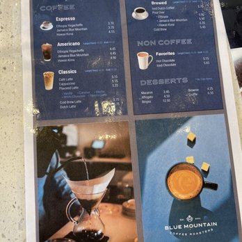 Blue Mountain Coffee Roasters - Menu - Coffee & Tea Near Me - Suwanee, Georgia Blue Mountain Coffee Roasters - Menu - Coffee & Tea Near Me - Suwanee, Georgia