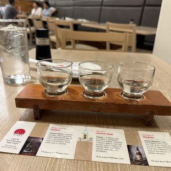 Rinka - Sake flight - Japanese Near Me - Honolulu, Hawaii Rinka - Sake flight - Japanese Near Me - Honolulu, Hawaii