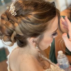 Madi Q’s Makeup & Hair - Twisted bun