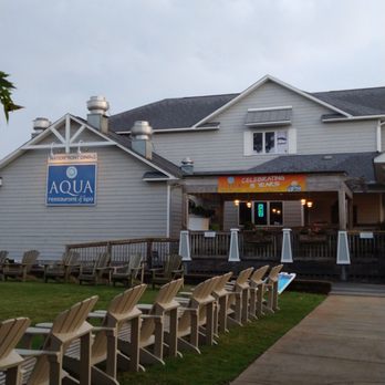Aqua Restaurant - Outside - Seafood Near Me - Duck, North Carolina Aqua Restaurant - Outside - Seafood Near Me - Duck, North Carolina