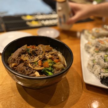 Oshio - a bowl of food on a table - Sushi Bars Near Me - Columbus, Ohio Oshio - a bowl of food on a table - Sushi Bars Near Me - Columbus, Ohio