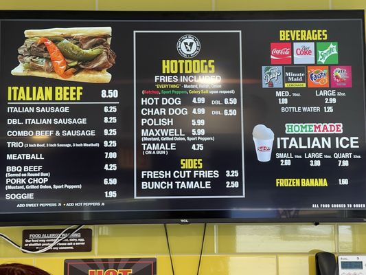 Menu photo 6 Bob-O’s Italian Beef Chicago, IL