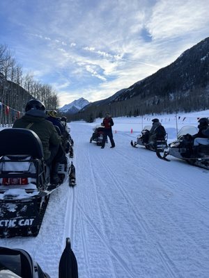 T-Lazy-7 Ranch and Snowmobiles by null