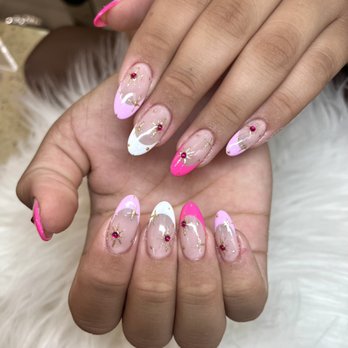 Lotus Nail Spa - Gel X medium almond - Nail Salons Near Me - Cerritos, California Lotus Nail Spa - Gel X medium almond - Nail Salons Near Me - Cerritos, California