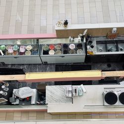 Ice Cream & Crepes - Overhead view