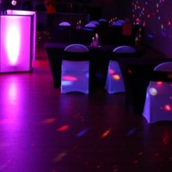 Creative Events - Creative Events features our one-of-a-kind Pop-Up Party Package. Exercise studio after picture.