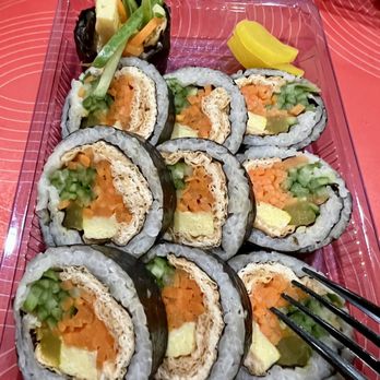 Ma’s Banchan - Tofu kimbap - Korean Near Me - Diamond Bar, California