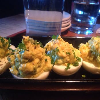 R+D Kitchen - Deviled eggs - New American Near Me - Yountville, California R+D Kitchen - Deviled eggs - New American Near Me - Yountville, California