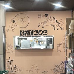 Bagel shop inside