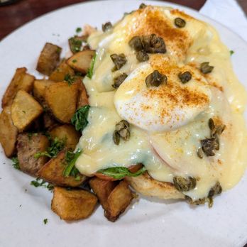 The Twins Restaurant - Salmon Benedict - American Near Me - Cotati, California The Twins Restaurant - Salmon Benedict - American Near Me - Cotati, California