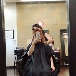 Touched up my hair. Touched up my hair.