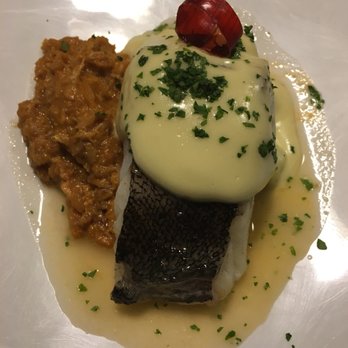 Bodegon Alejandro - The Cod Dish. I ate only half. Too salty and the Hollandaise was too heavy for the fish. - Basque Near Me - Donostia-san Sebastian, SS