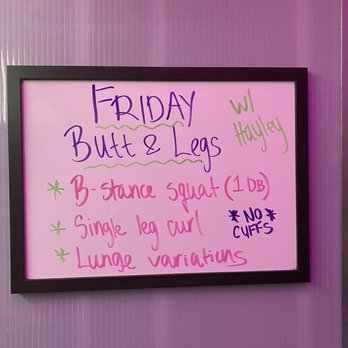 Bünda - Display of the day's work outs - Trainers Near Me - Los Angeles, California