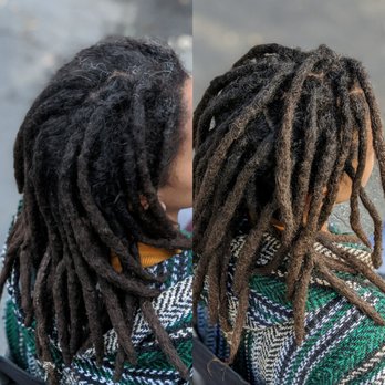 Sacred Locs Dreadlock Services - Before and after. - Hair Stylists Near Me Sacred Locs Dreadlock Services - Before and after. - Hair Stylists Near Me