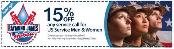 Slide of Raymond James Hoben Plumbing