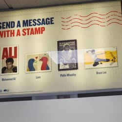 US Post Office - Bruce Lee stamp!