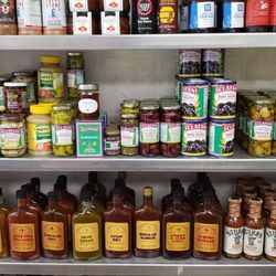 Greenwich Prime Meats - Nice selection of steak sauces