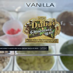 Yay Dubai chocolate ice cream bar IG: @ammysalamii Yay Dubai chocolate ice cream bar IG: @ammysalamii