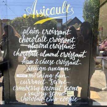 Arsicault Bakery - Menu - Bakeries Near Me - San Francisco, California