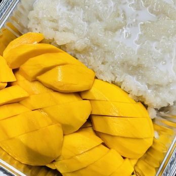 Spices Thai Kitchen - Sticky Rice with  Mango - Thai Near Me - Arcadia, California