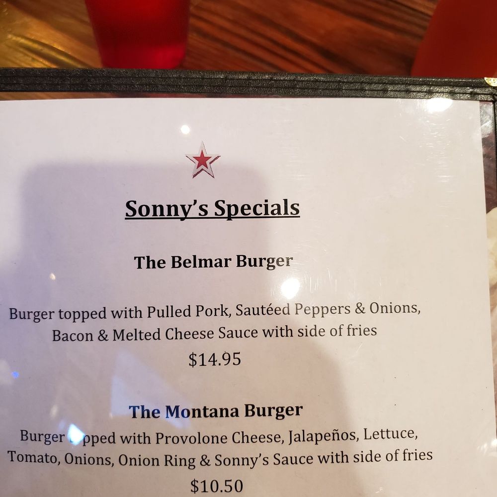 Sonny's Grille - Belmar burger description. - American Near Me - Belmar, New Jersey Sonny's Grille - Belmar burger description. - American Near Me - Belmar, New Jersey