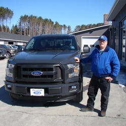 Pelletier Ford Inc - Congratulations Donald & Christina Sawyer of Washburn on the purchase of your new 2016 Ford F150!