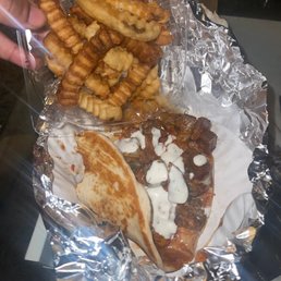Combo Gyro and Nasty Fries
