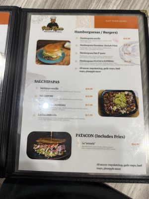 Menu photo 5 Pata e’ Queso Hamilton Township, NJ