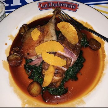 Le Diplomate - Duck à l'Orange - Brasseries Near Me - Washington, DC, District of Columbia