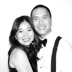 Snap Booth Chicago - We only took one photo and it's one of our all-time favorites. At a wedding reception at The Art Institute of Chicago in November 2025.