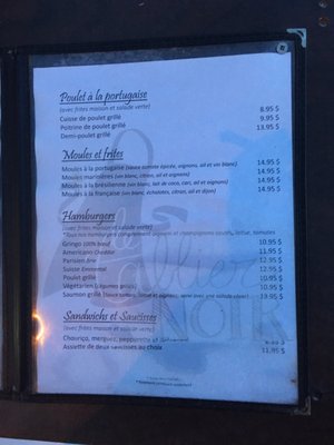 Menu photo 2 Brasserie Cherrier Montreal, QC Menu photo 2 Brasserie Cherrier Montreal, QC