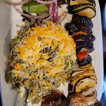 ARIA Mediterranean Grill - Vegetarian kabab. - Mediterranean Near Me - Frisco, Texas