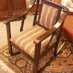Antique Mahogany Rocking Chair