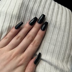 Black acrylics