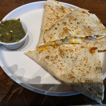 Bumpy Pickle - Marinated chicken quesadillas - Pickleball Near Me - Houston, Texas