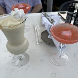 Pina Colada and Barbie Martini