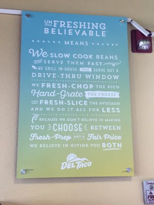 Menu photo 4 Del Taco Folsom, CA