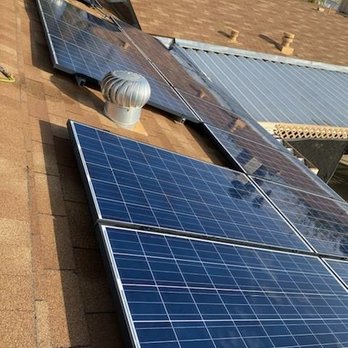 Solar Cleaning - That reflection though - Solar Panel Cleaning Near Me