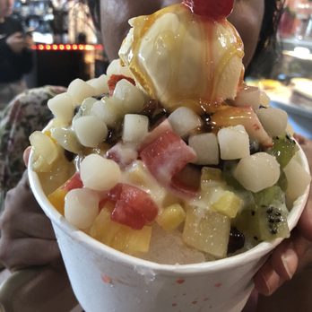 Liquid Fusion - Red bean bingsu - Bubble Tea Near Me - Lincolnshire, Illinois