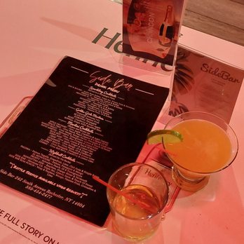 Side Bar - Old fashion and mango cocktail. - Cocktail Bars Near Me - Rochester, New York