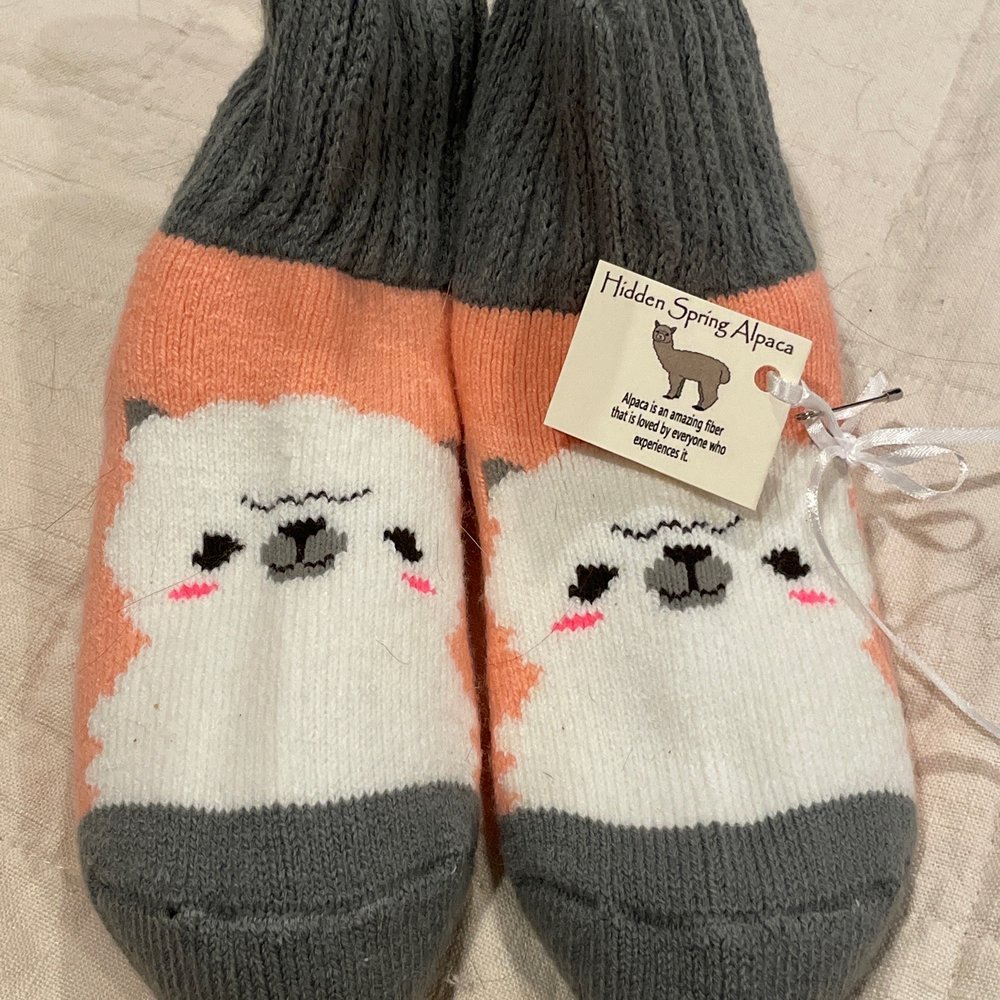 Hidden Spring Lavender & Alpacas - The socks I bought...hope they stay this soft forever - Gift Shops Near Me - Skillman, New Jersey