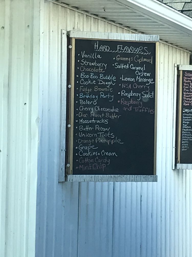 THE SUGAR SHACK Updated October 2024 1645 Dufferin Avenue, Wallaceburg, Ontario Ice Cream